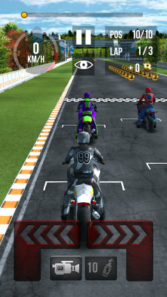 指尖摩托手机版(Thumb Motorbike Racing)截图3