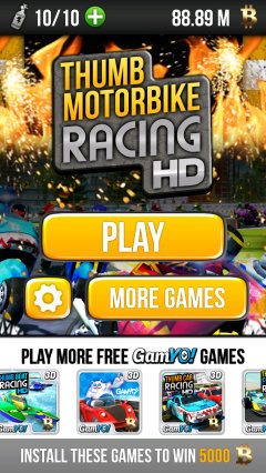 指尖摩托手机版(Thumb Motorbike Racing)截图4