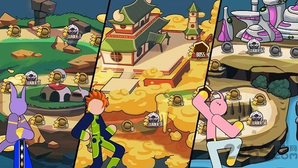 超级火柴人勇士中文版(stickman dragon fight)截图1