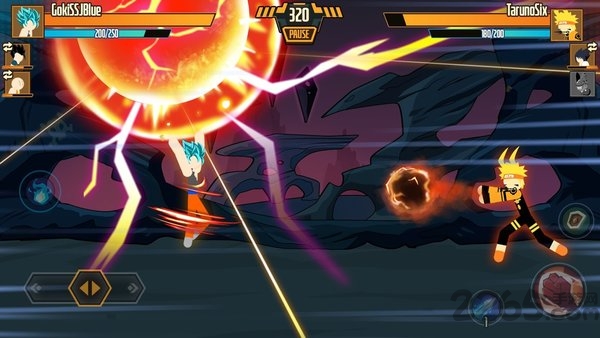 超级火柴人勇士中文版(stickman dragon fight)截图2