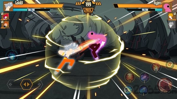 超级火柴人勇士中文版(stickman dragon fight)截图3