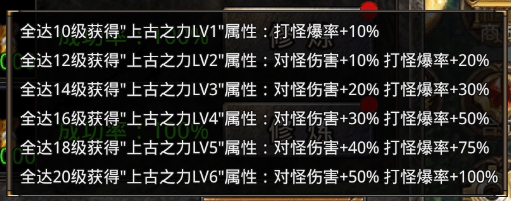 修炼界面