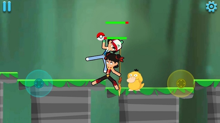 火柴人冲突双人格斗国际服(stickman clash fun fight game)截图3