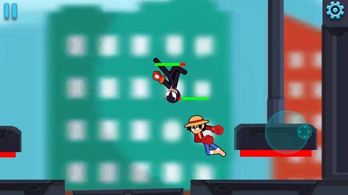 火柴人冲突双人格斗国际服(stickman clash fun fight game)截图4