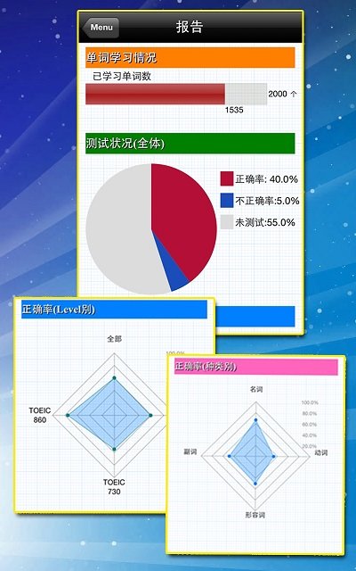 toeic重要英语单词app截图3