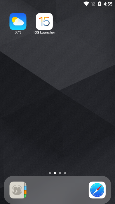 安卓秒变苹果桌面主题软件(ioslauncher)截图3