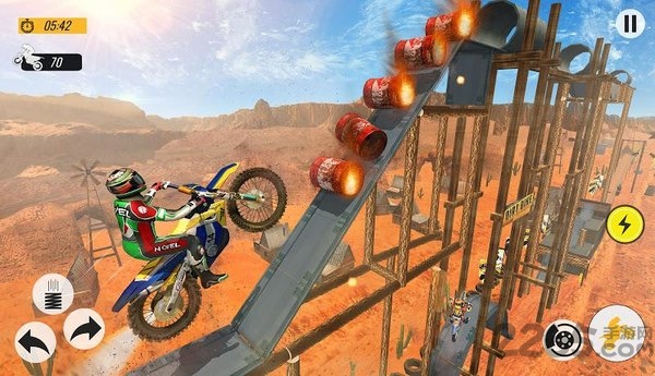摩托车特技大师赛2019官方版(Moto Bike Stunt Master 2019)截图1