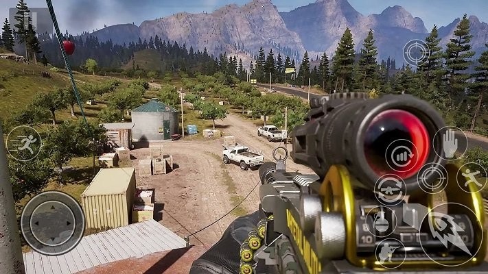 特种兵跳伞吃鸡游戏截图2
