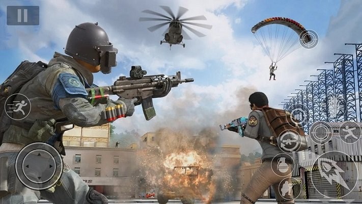 特种兵跳伞吃鸡游戏截图4