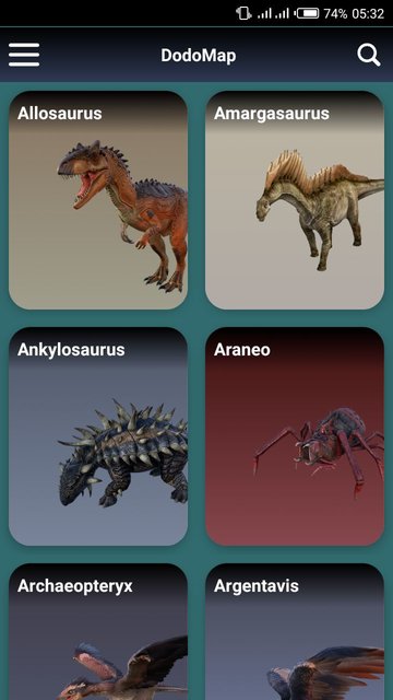 方舟生存进化生物指南手机版(dodomap)截图1