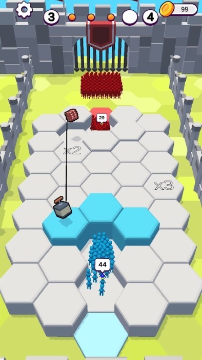 六角形战斗游戏(hexagon battle)截图1