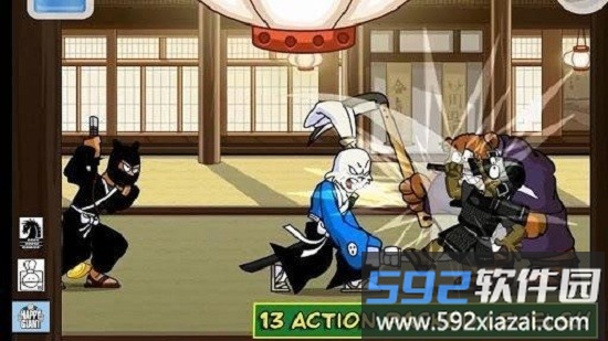 暴力武士兔中文版截图2