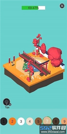 迷你填色游戏截图1