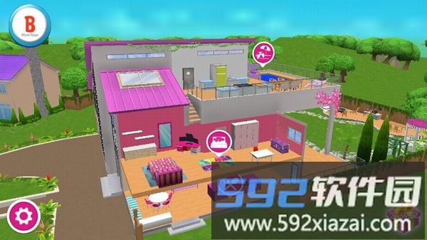 2021芭比梦幻屋全部解锁版截图3