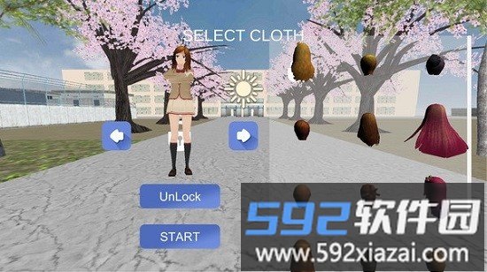女子高校模拟器2021汉化版截图3