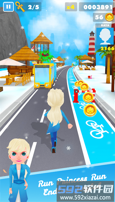 冰雪公主跑酷最新版截图4
