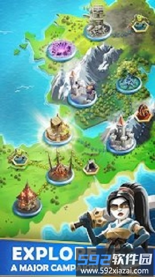 黑暗之火英雄手游截图2
