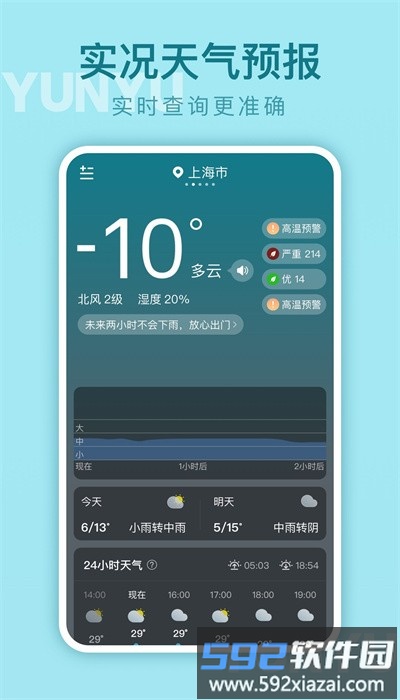 云雨天气app手机版截图1