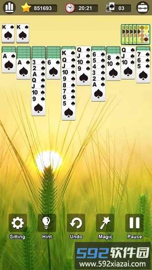 spider solitaire蜘蛛纸牌截图1