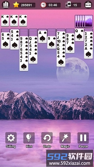 spider solitaire蜘蛛纸牌截图2