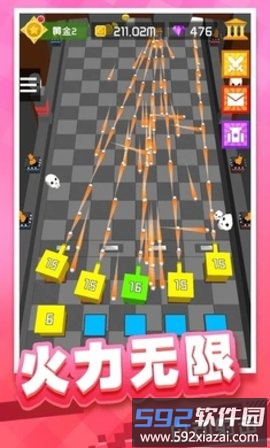 放置方块塔防游戏截图4