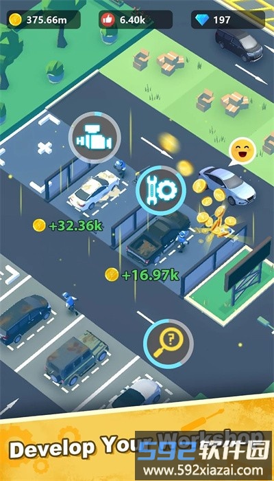 汽车修理工大亨最新版(car mechanic tycoon)截图1