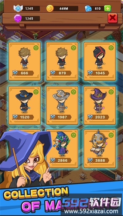闲置魔法学院最新版截图3