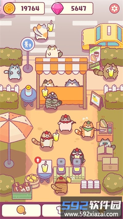 猫咪小吃店游戏截图1