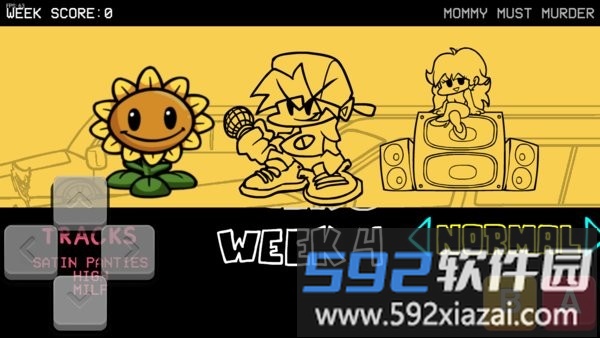 周五夜放克炮灰葵mod版(sunflowervsfnf)截图4