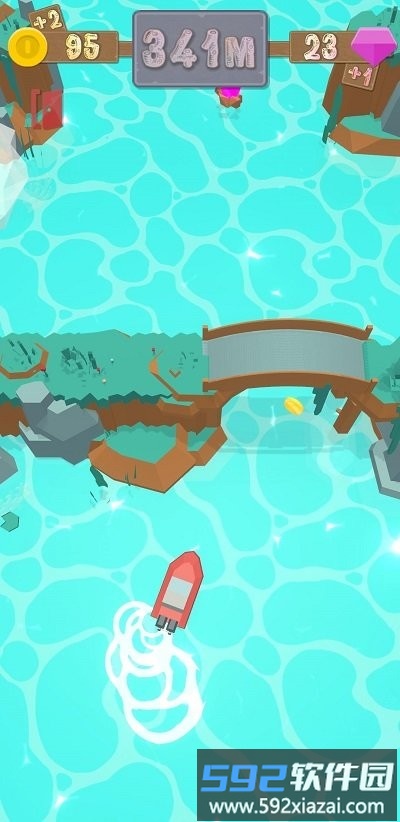 木筏漂移最新版(dandy drift)截图3