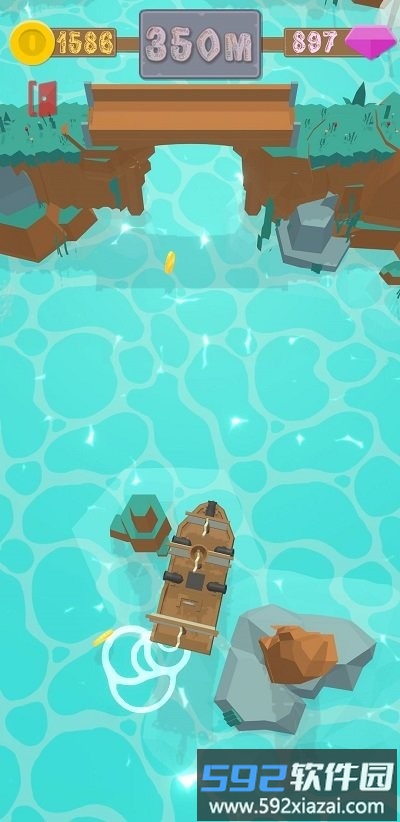 木筏漂移最新版(dandy drift)截图4