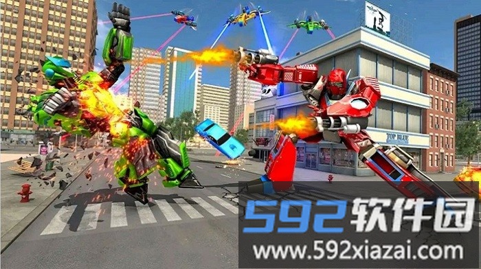 3d变形机器大战游戏截图2