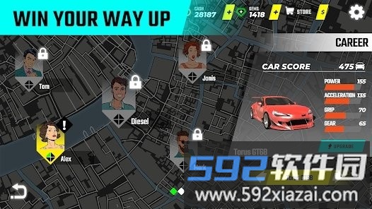飙车专家游戏(Drag Racing Pro)截图3