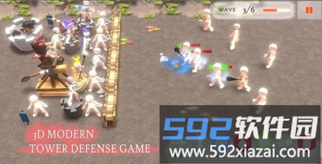火柴人防御之塔防战场3d手机版截图2