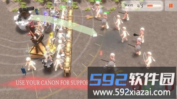 火柴人防御之塔防战场3d手机版截图3