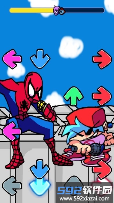 蜘蛛侠fnf游戏(spiderman fnf)截图3