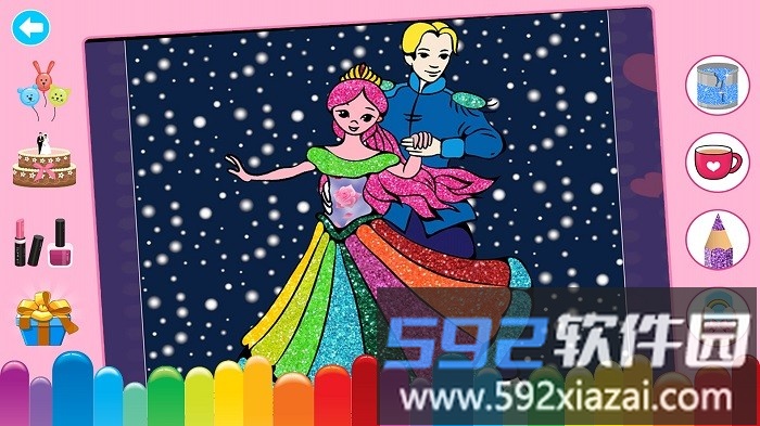 奇妙公主绘画本app截图1