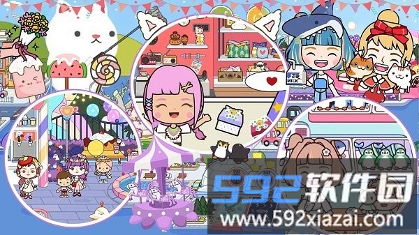 小镇生活模拟日常最新版截图3