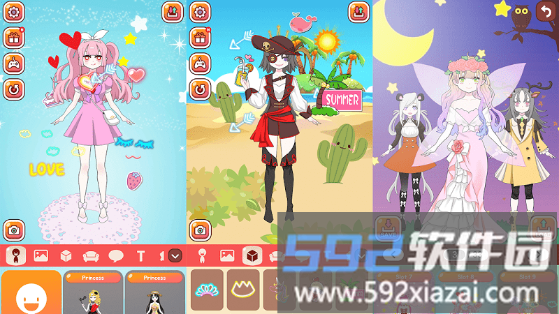 耀眼的公主打扮起来手机版截图2