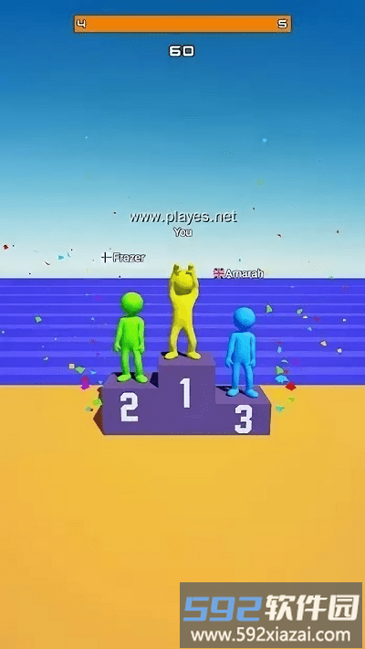 炫酷扣篮3d游戏(color dunk 3d)截图2