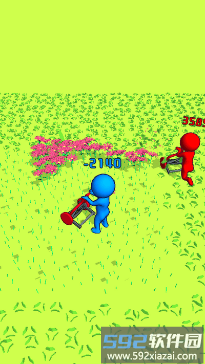 割草机竞技场小游戏(lawnmower.io)截图1
