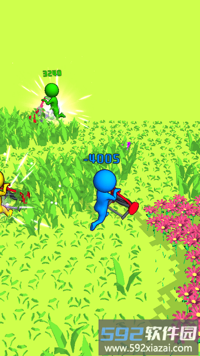 割草机竞技场小游戏(lawnmower.io)截图2