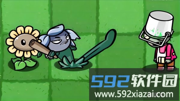 植物怒战僵尸娘化版游戏截图1