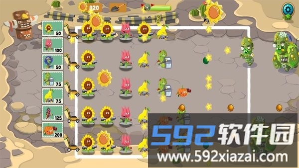 植物怒战僵尸娘化版游戏截图4