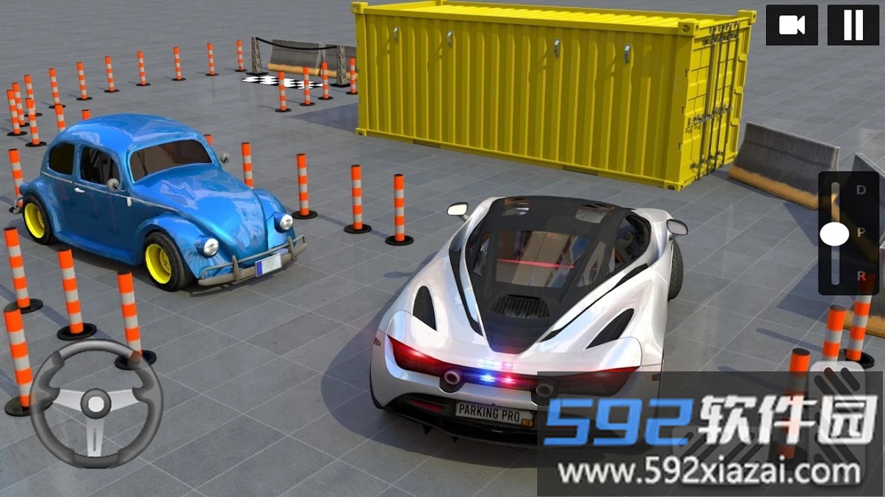 现代警车停车游戏(police car parking)截图1