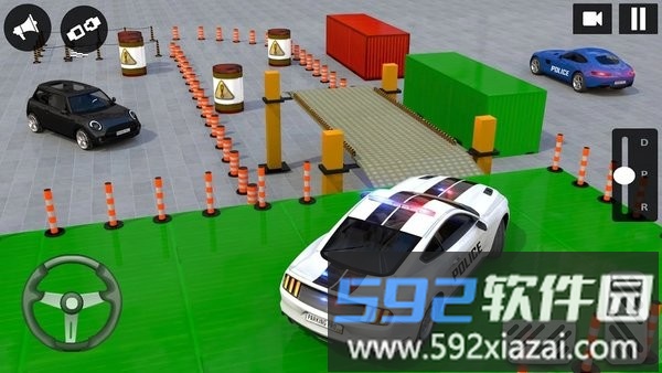 现代警车停车游戏(police car parking)截图2