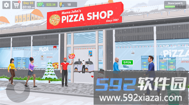 披萨店模拟3D游戏截图1