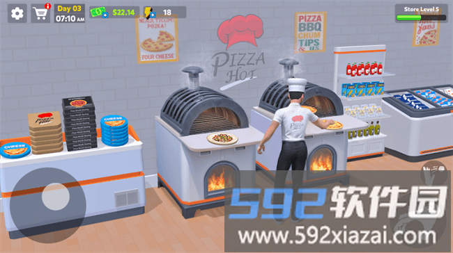 披萨店模拟3D游戏截图3