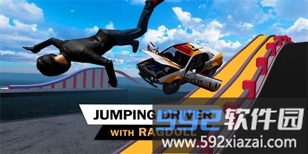 特技车撞车模拟器手机版(stunt car crash simulator)截图1