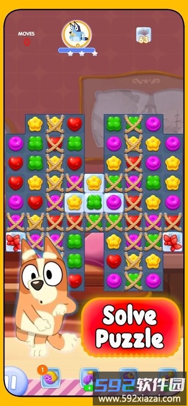 蓝色糖果消除手机版截图3
